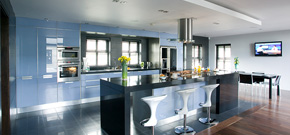 Kitchens > Completed Projects > Periwinkle Kitchen, Newry