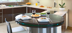 Kitchens > Completed Projects > Glass Kitchen, Warrenpoint