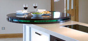 Kitchens > Completed Projects > Glass Kitchen, Warrenpoint