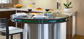 Kitchens > Completed Projects > Glass Kitchen, Warrenpoint